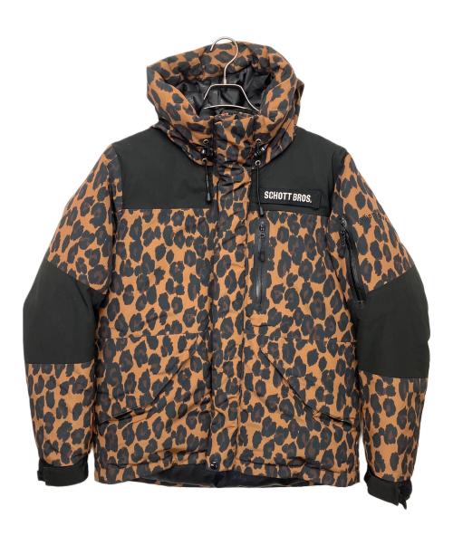 SCHOTT BROS.（ショット）SCHOTT BROS. (ショット) ダウンジャケット ブラウン サイズ:Mの古着・服飾アイテム