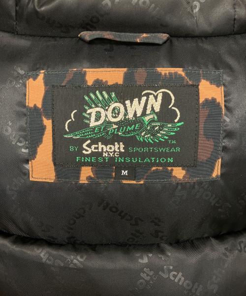 SCHOTT BROS.（ショット）SCHOTT BROS. (ショット) ダウンジャケット ブラウン サイズ:Mの古着・服飾アイテム