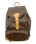 LOUIS VUITTON（ルイ ヴィトン）の古着「モノグラム　モンスリGM」｜ブラウン