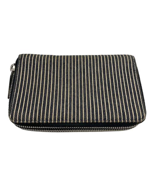 CHANEL（シャネル）CHANEL (シャネル) コンパクトウォレット ベージュ×ブラックの古着・服飾アイテム