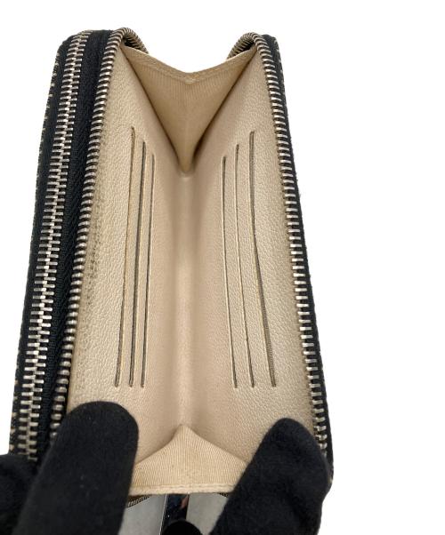 CHANEL（シャネル）CHANEL (シャネル) コンパクトウォレット ベージュ×ブラックの古着・服飾アイテム