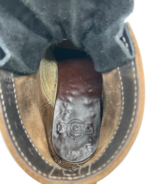 NICKS（ニックスブーツ）NICKS (ニックスブーツ) Roberts　ブーツ ブラウン サイズ:7 1/2Eの古着・服飾アイテム