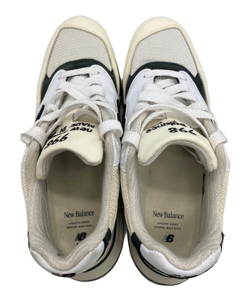 NEW BALANCE（ニューバランス）NEW BALANCE (ニューバランス) 998 ローカットスニーカー ベージュ×ブラック サイズ:28cmの古着・服飾アイテム