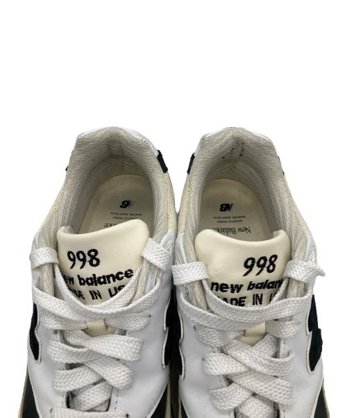 NEW BALANCE（ニューバランス）NEW BALANCE (ニューバランス) 998 ローカットスニーカー ベージュ×ブラック サイズ:28cmの古着・服飾アイテム