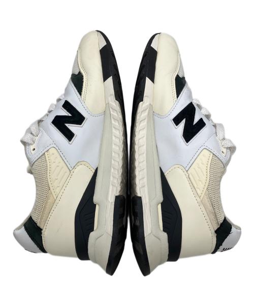 NEW BALANCE（ニューバランス）NEW BALANCE (ニューバランス) 998 ローカットスニーカー ベージュ×ブラック サイズ:28cmの古着・服飾アイテム