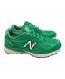 中古・古着 NEW BALANCE (ニューバランス) M990NG4 990V4 ローカットスニーカー グリーン サイズ:28cm：10000円