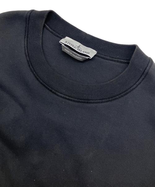 STONE ISLAND（ストーンアイランド）STONE ISLAND (ストーンアイランド) 22FW　スウェット ブラック サイズ:Mの古着・服飾アイテム