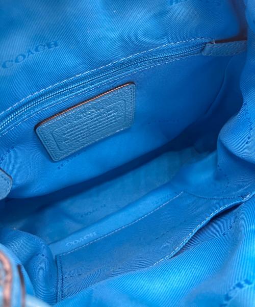 COACH（コーチ）COACH (コーチ) ミニリュック スカイブルーの古着・服飾アイテム