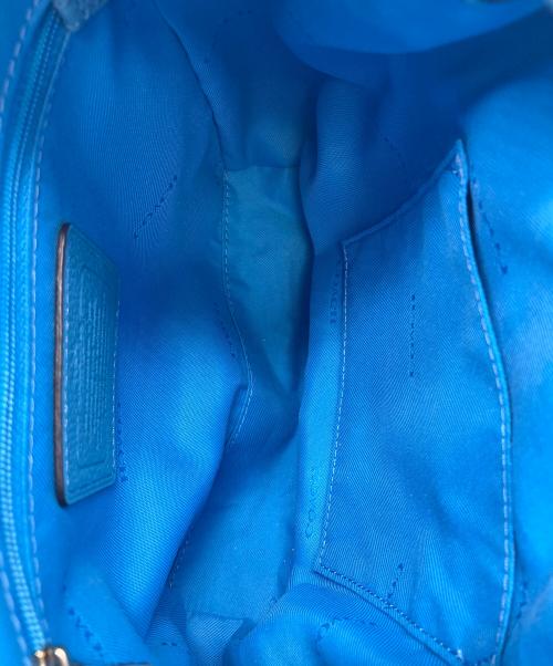 COACH（コーチ）COACH (コーチ) ミニリュック スカイブルーの古着・服飾アイテム