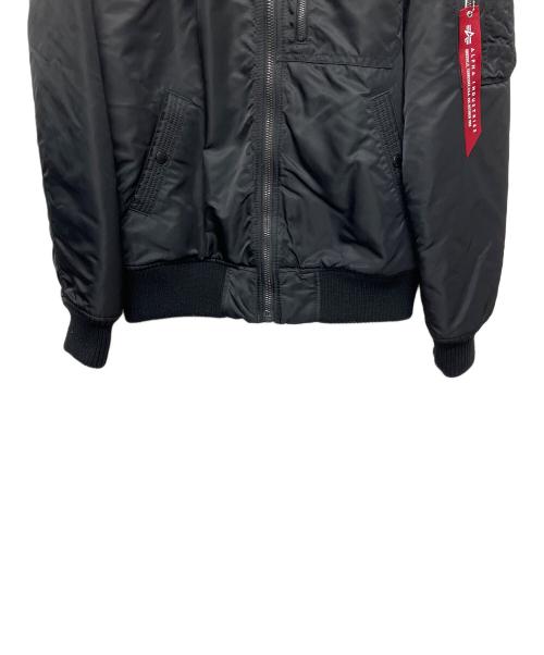 ALPHA（アルファ）ALPHA (アルファ) フライトジャケット ブラック サイズ:Lの古着・服飾アイテム