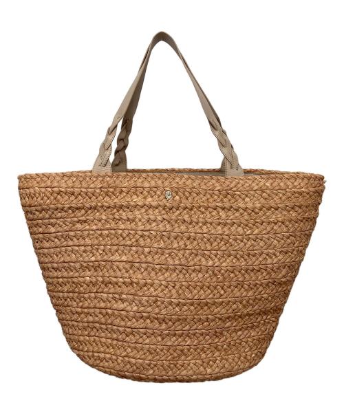 HELEN KAMINSKI（ヘレンカミンスキー）HELEN KAMINSKI (ヘレンカミンスキー) カゴバッグ ブラウンの古着・服飾アイテム