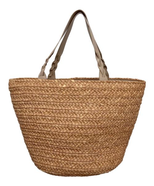 HELEN KAMINSKI（ヘレンカミンスキー）HELEN KAMINSKI (ヘレンカミンスキー) カゴバッグ ブラウンの古着・服飾アイテム