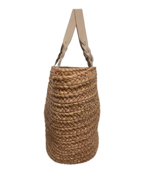 HELEN KAMINSKI（ヘレンカミンスキー）HELEN KAMINSKI (ヘレンカミンスキー) カゴバッグ ブラウンの古着・服飾アイテム