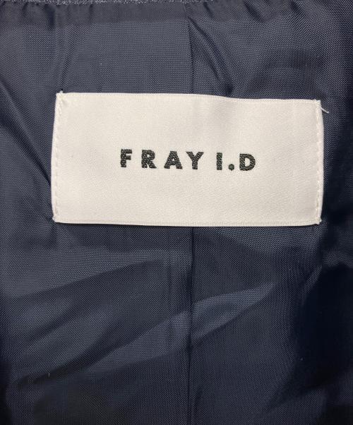 FRAY ID（フレイ アイディー）FRAY ID (フレイ アイディー) スプリングオーバートレンチコート インディゴ 未使用品の古着・服飾アイテム