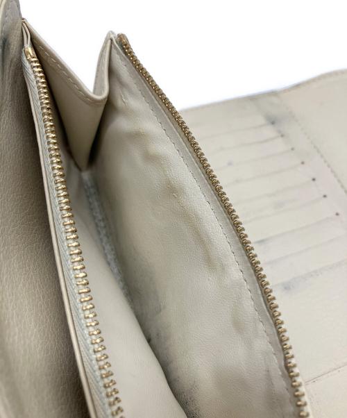 LOUIS VUITTON（ルイ ヴィトン）LOUIS VUITTON (ルイ ヴィトン) モノグラムマヒナ　ポルトフォイユ アメリア　長財布 アイボリーの古着・服飾アイテム