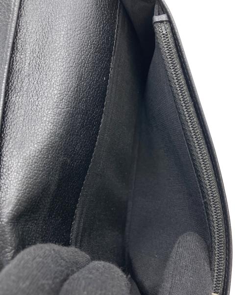 CHANEL（シャネル）CHANEL (シャネル) カメリア　長財布 ブラックの古着・服飾アイテム