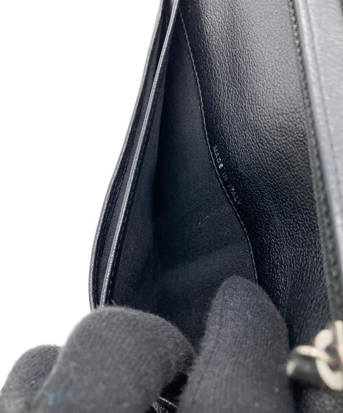 CHANEL（シャネル）CHANEL (シャネル) カメリア　長財布 ブラックの古着・服飾アイテム