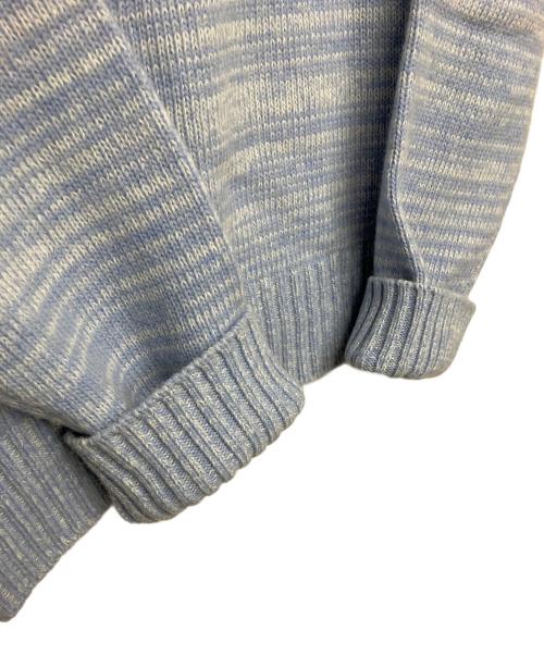 GANNI（ガニー）Ganni (ガニー) Graphic O-neck Pullover Butterfly ブルー×ホワイト サイズ:Sの古着・服飾アイテム