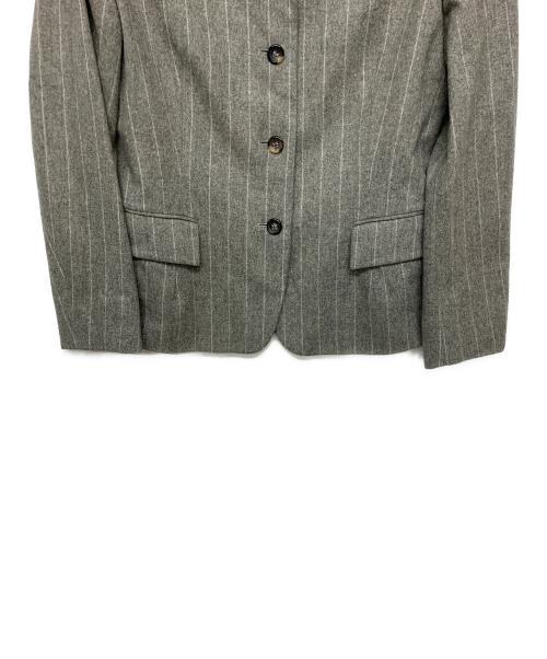 JIL SANDER（ジルサンダー）JIL SANDER (ジルサンダー) ピンストライプ柄ジャケット グレー サイズ:40の古着・服飾アイテム