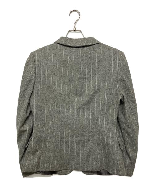 JIL SANDER（ジルサンダー）JIL SANDER (ジルサンダー) ピンストライプ柄ジャケット グレー サイズ:40の古着・服飾アイテム