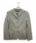 JIL SANDER（ジルサンダー）の古着「ピンストライプ柄ジャケット」｜グレー