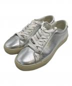 Saint Laurent Parisサンローランパリ）の古着「ローカットスニーカー」｜シルバー