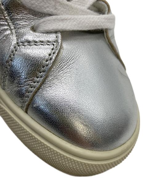 Saint Laurent Paris（サンローランパリ）Saint Laurent Paris (サンローランパリ) ローカットスニーカー シルバー サイズ:36の古着・服飾アイテム