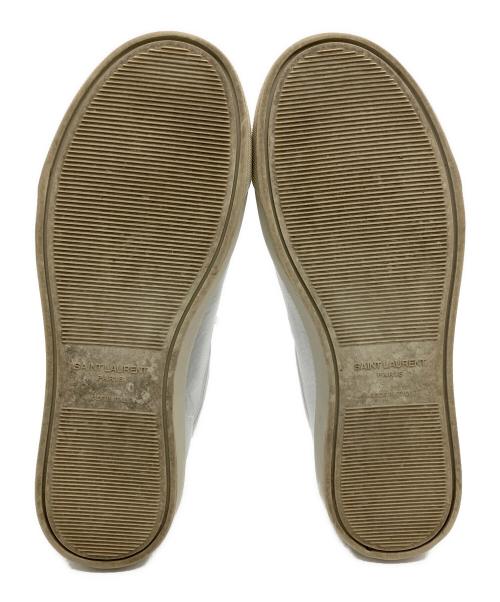 Saint Laurent Paris（サンローランパリ）Saint Laurent Paris (サンローランパリ) ローカットスニーカー シルバー サイズ:36の古着・服飾アイテム