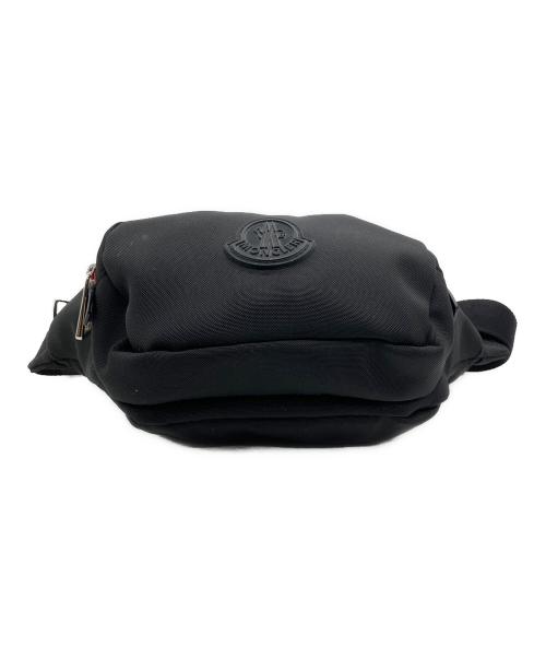 MONCLER（モンクレール）MONCLER (モンクレール) MONCLER Durance ベルトバッグ ブラック×レッドの古着・服飾アイテム