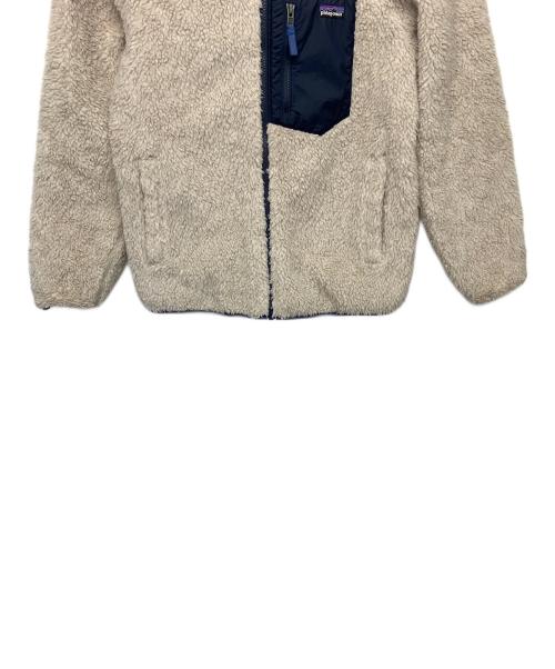 Patagonia（パタゴニア）Patagonia (パタゴニア) キッズ・リバーシブル・レディ・フレディ・フーディ ホワイト×ネイビー サイズ:XXLの古着・服飾アイテム