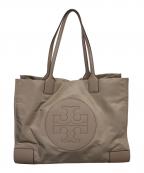 TORY BURCHトリーバーチ）の古着「ナイロントートバッグ」｜ブラウン