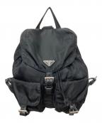 PRADAプラダ）の古着「リュック」｜ブラック