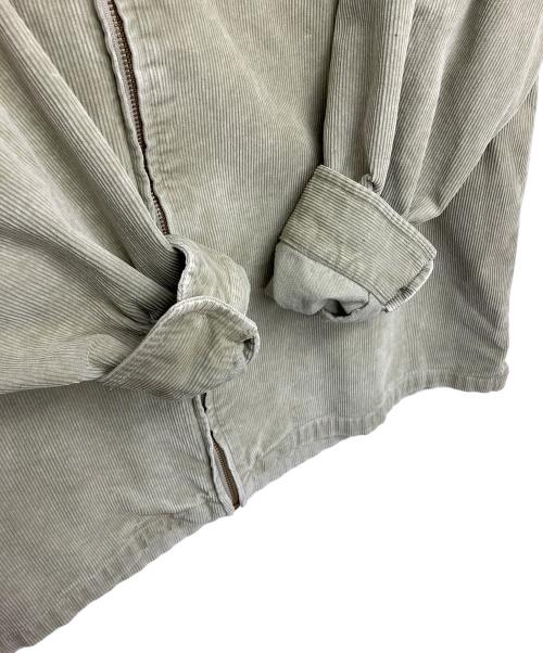SUPREME（シュプリーム）SUPREME (シュプリーム) Washed Corduroy Zip Up Shirt SS24 カーキ サイズ:XXLの古着・服飾アイテム