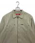 SUPREME (シュプリーム) Washed Corduroy Zip Up Shirt SS24 カーキ サイズ:XXL：18000円