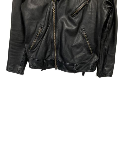 AVIREX（アヴィレックス）AVIREX (アヴィレックス) ダブルライダースジャケット ブラック サイズ:XLの古着・服飾アイテム