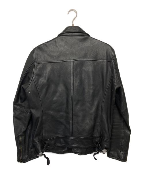 AVIREX（アヴィレックス）AVIREX (アヴィレックス) ダブルライダースジャケット ブラック サイズ:XLの古着・服飾アイテム