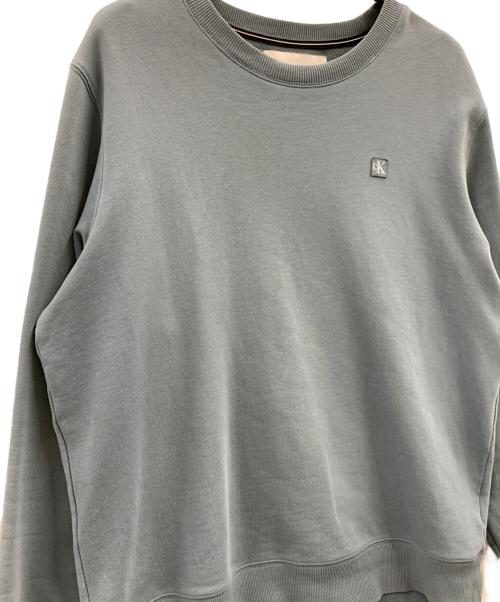 Calvin Klein（カルバンクライン）Calvin Klein (カルバンクライン) Calvin Klein　スウェット ブルー サイズ:XLの古着・服飾アイテム