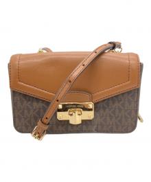 MICHAEL KORS（マイケル・コース）の古着「ウォレット付チェーンショルダーバッグ」｜ブラウン