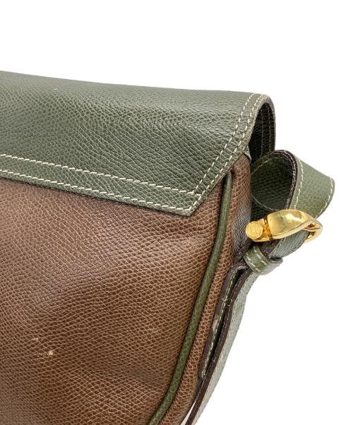 LOEWE（ロエベ）LOEWE (ロエベ) ショルダーバッグ グリーンの古着・服飾アイテム