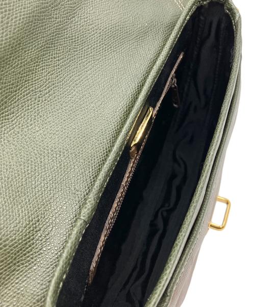 LOEWE（ロエベ）LOEWE (ロエベ) ショルダーバッグ グリーンの古着・服飾アイテム