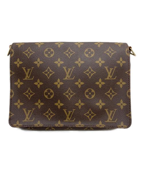 LOUIS VUITTON（ルイ ヴィトン）LOUIS VUITTON (ルイ ヴィトン) モノグラム　ミュゼットタンゴ ショートストラップ　バッグ ブラウンの古着・服飾アイテム
