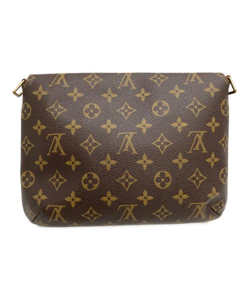 LOUIS VUITTON（ルイ ヴィトン）LOUIS VUITTON (ルイ ヴィトン) モノグラム　ミュゼットタンゴ ショートストラップ　バッグ ブラウンの古着・服飾アイテム