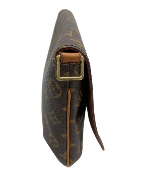 LOUIS VUITTON（ルイ ヴィトン）LOUIS VUITTON (ルイ ヴィトン) モノグラム　ミュゼットタンゴ ショートストラップ　バッグ ブラウンの古着・服飾アイテム