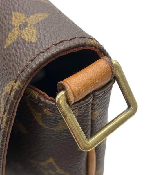 LOUIS VUITTON（ルイ ヴィトン）LOUIS VUITTON (ルイ ヴィトン) モノグラム　ミュゼットタンゴ ショートストラップ　バッグ ブラウンの古着・服飾アイテム