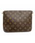 LOUIS VUITTON (ルイ ヴィトン) モノグラム　ミュゼットタンゴ ショートストラップ　バッグ ブラウン：30000円