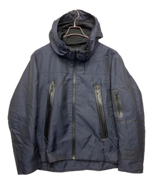 BLACK LABEL CRESTBRIDGE（ブラックレーベル クレストブリッジ）BLACK LABEL CRESTBRIDGE (ブラックレーベル クレストブリッジ) ジップジャケット ネイビー サイズ:３Lの古着・服飾アイテム