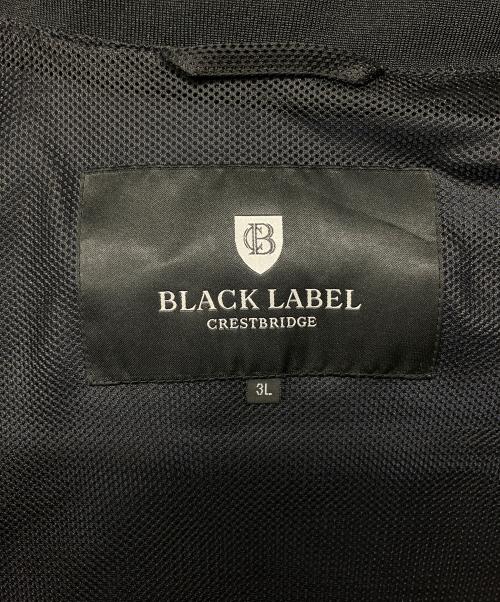BLACK LABEL CRESTBRIDGE（ブラックレーベル クレストブリッジ）BLACK LABEL CRESTBRIDGE (ブラックレーベル クレストブリッジ) ジップジャケット ネイビー サイズ:３Lの古着・服飾アイテム