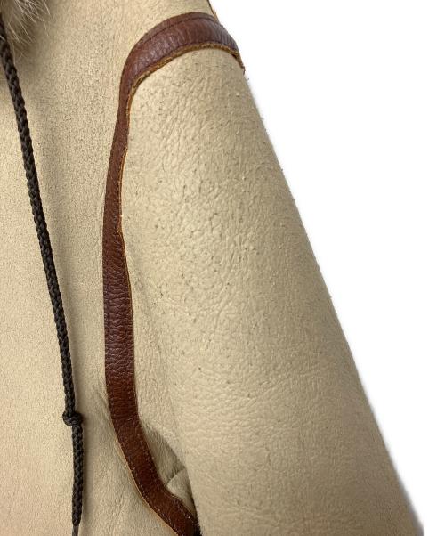 AVIREX（アヴィレックス）AVIREX (アヴィレックス) ムートンジャケット ベージュ サイズ:36の古着・服飾アイテム