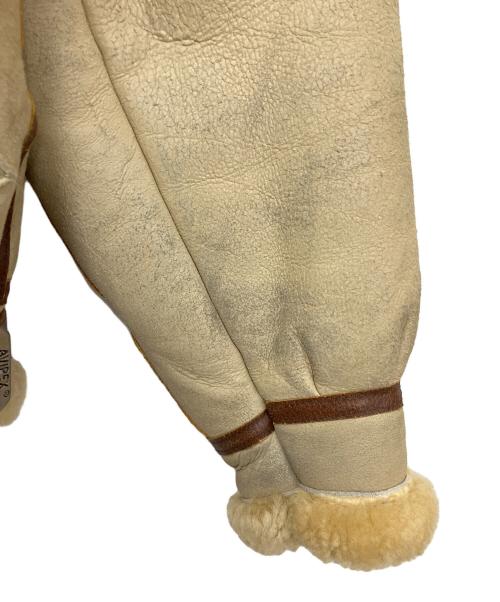 AVIREX（アヴィレックス）AVIREX (アヴィレックス) ムートンジャケット ベージュ サイズ:36の古着・服飾アイテム