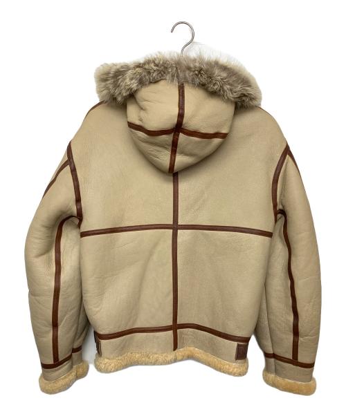 AVIREX（アヴィレックス）AVIREX (アヴィレックス) ムートンジャケット ベージュ サイズ:36の古着・服飾アイテム